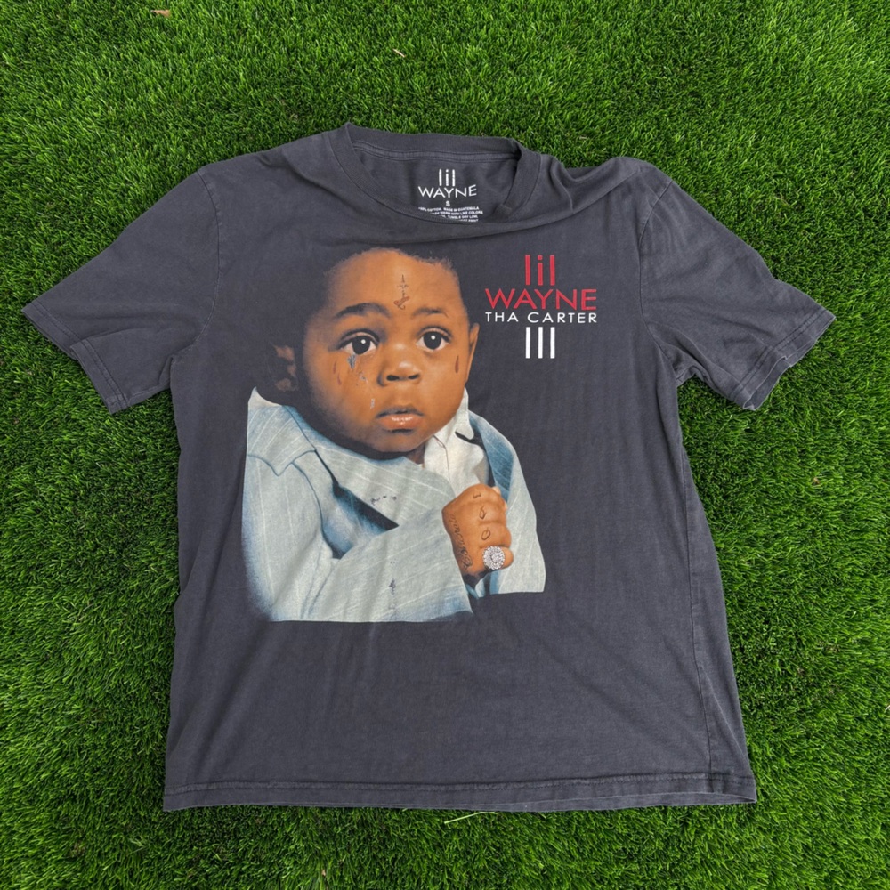 Lil Tha Carter III Graphic T-Shirt - Black
